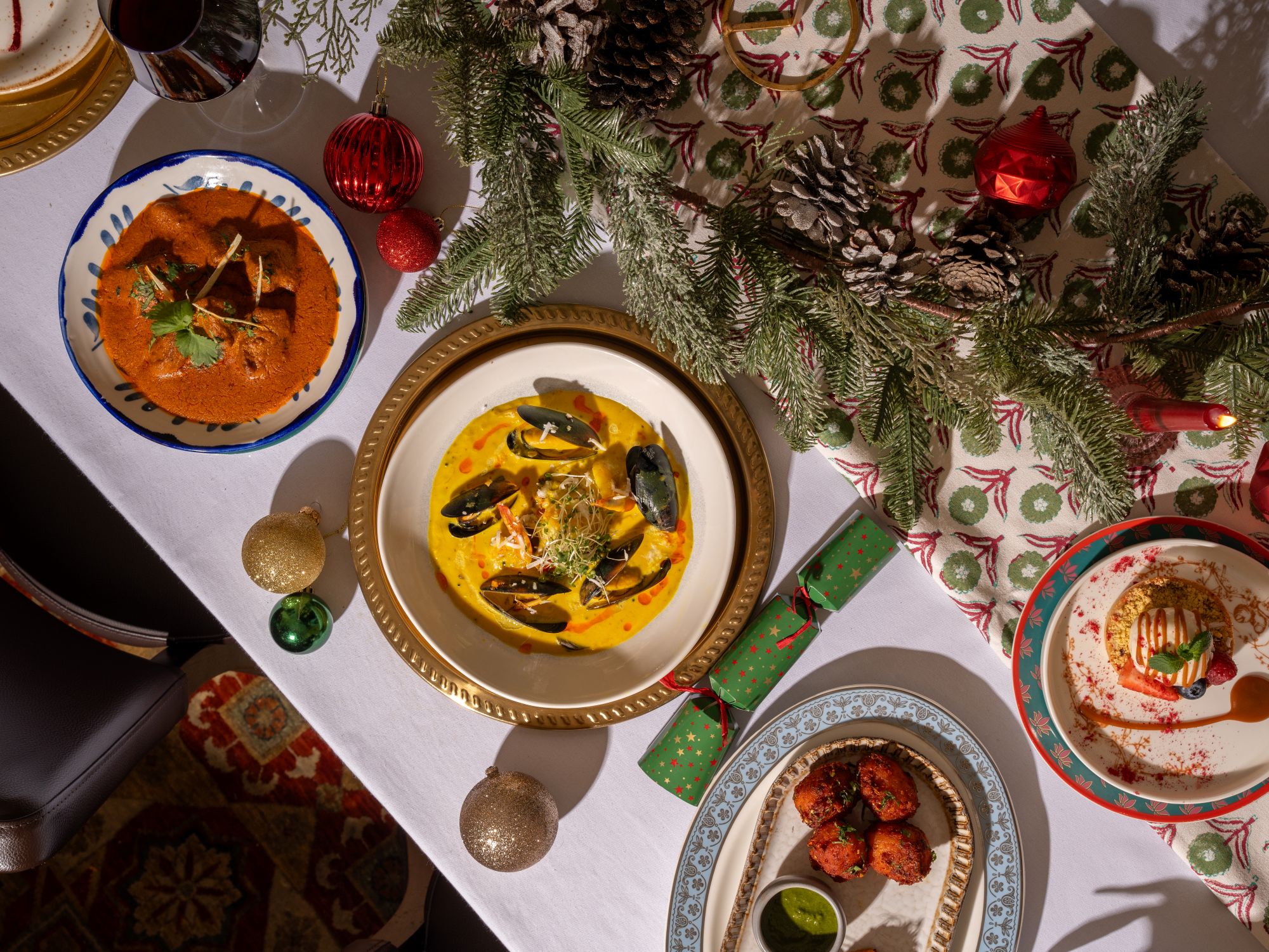 Christmas Day Lunch in London at Colonel Saab High Holborn