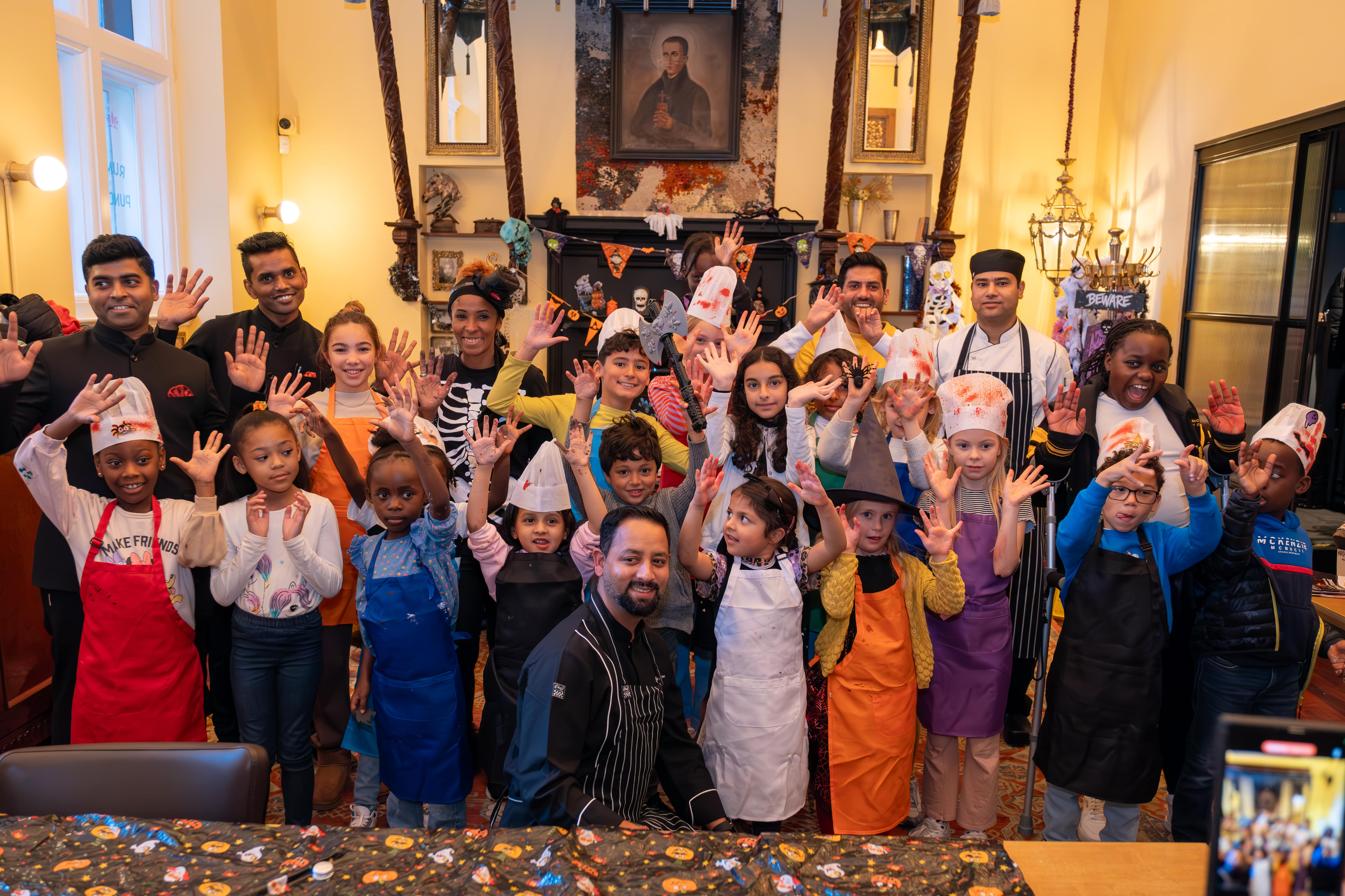 Colonel Saab's Pancake and Valentine's Kids Masterclass